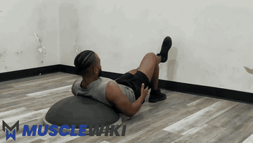 BOSU 球单腿臀推