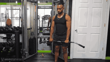 绳索直杆前平举