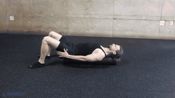 肩屈胸椎伸展