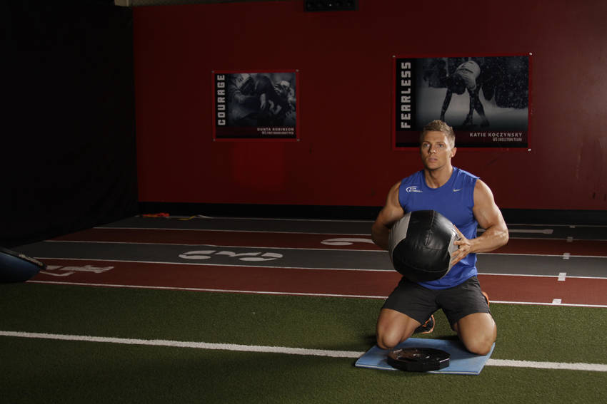 胸部推举（单次反应）