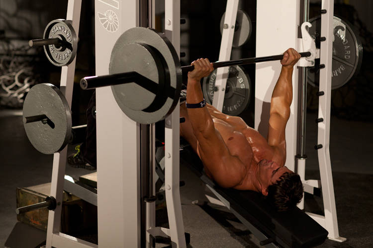 下斜史密斯卧推