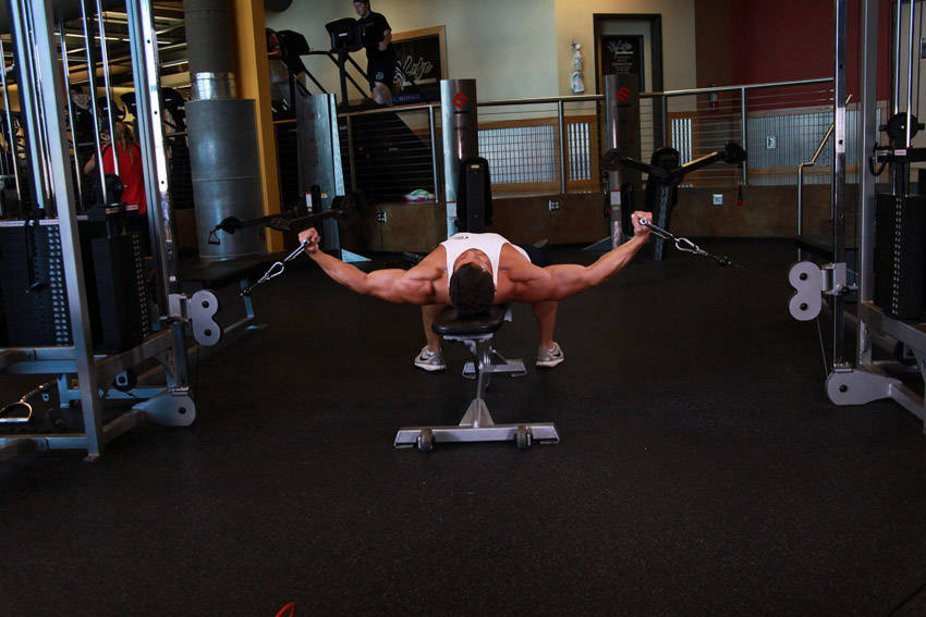 平板凳绳索夹胸