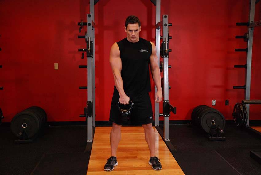 壶铃悬垂清洁提