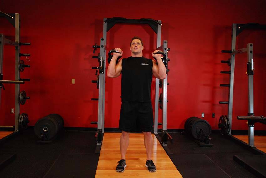 壶铃跷跷板推举