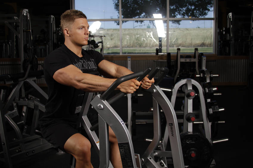 杠杆式等距划船