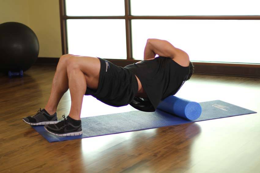 菱形肌自我肌筋膜放松